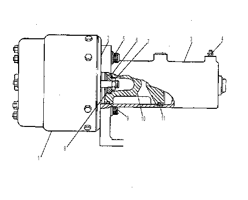 CYLINDER GP-AIR/HYDRAULIC 7V8589 CAT