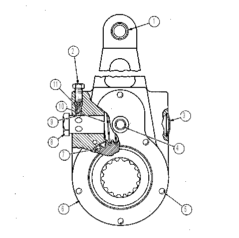 SLACK ADJUSTER GP 6G2755 CAT