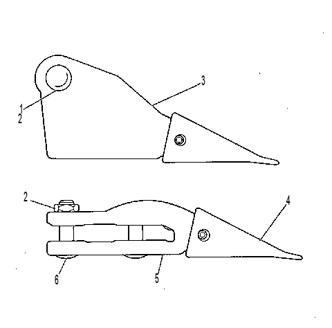 TOOTH GP-LONG 3G4055 CAT
