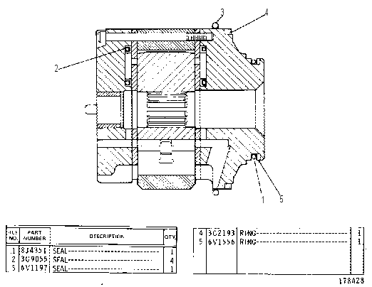 CARTRIDGE GP-VANE PUMP 3G7663 CAT