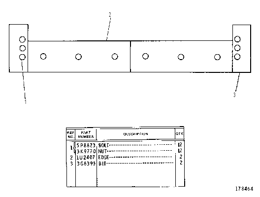 BIT AND CUTTING EDGE GROUP 1U2416 CAT