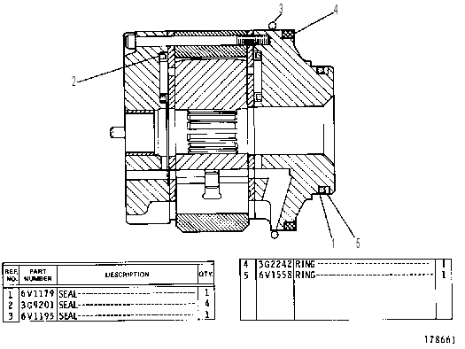 CARTRIDGE GP-VANE PUMP 3G7667 CAT
