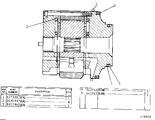 CARTRIDGE GP 1U2664 CAT