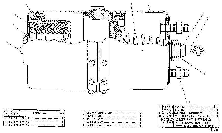 ACTUATOR GP-BRAKE 5T0569 CAT