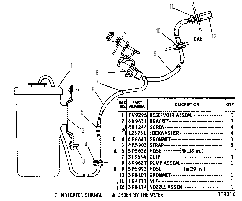WASHER GROUP 7V9299 CAT