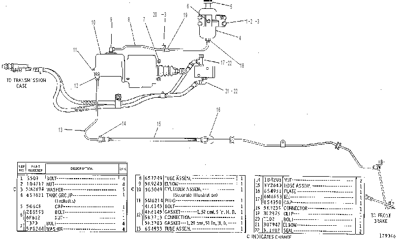 Управление тормозом 6S3308 CAT