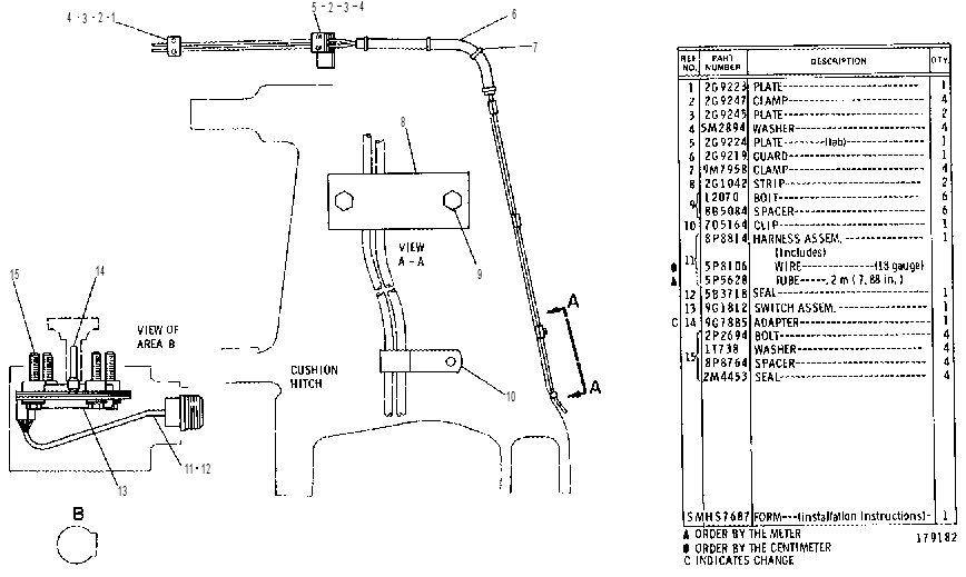 FIELD CONVERSION WIRING GROUP 6G6893 CAT