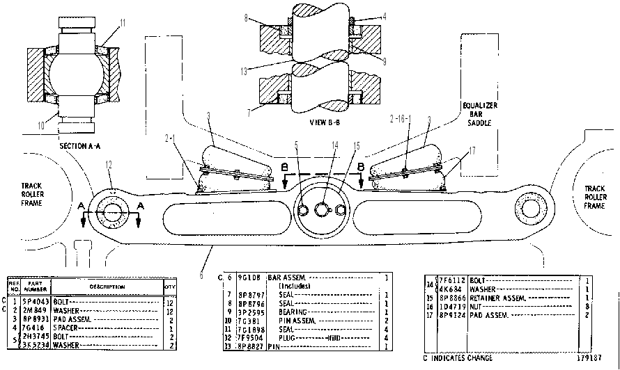 EQUALIZER BAR GROUP 7G0039 CAT