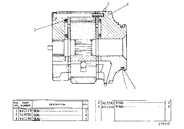 CARTRIDGE GP 1U2670 CAT