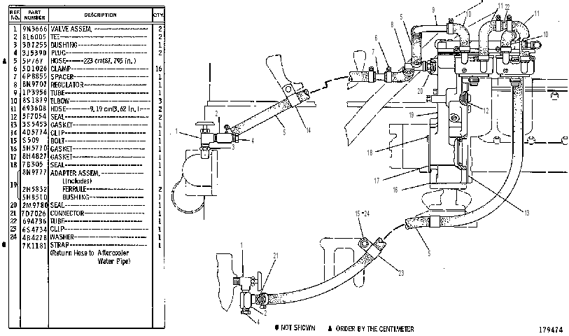 HEATER GP-FUEL 8N9771 CAT
