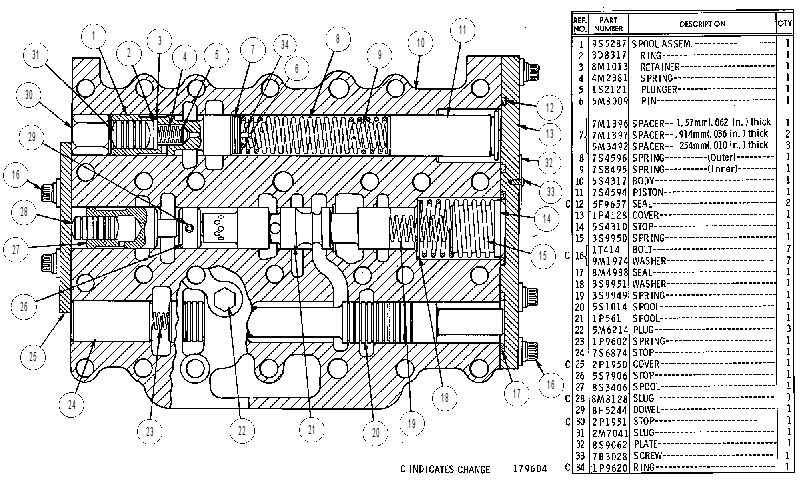 CONTROL GP-PRESSURE 7S8514 CAT