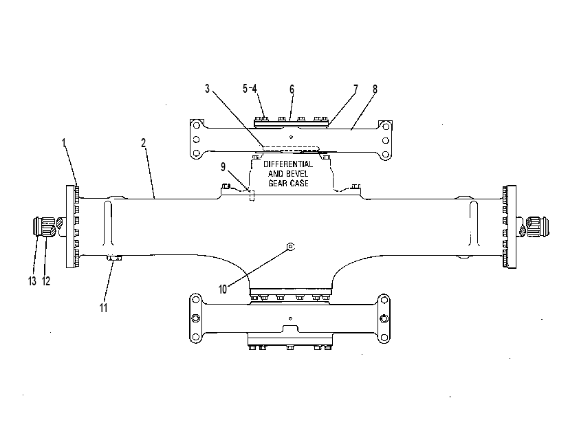 AXLE GP-OSCILLATING 2V2420 CAT