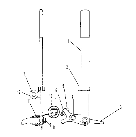 SHUTOFF GP-MANUAL 7N4869 CAT