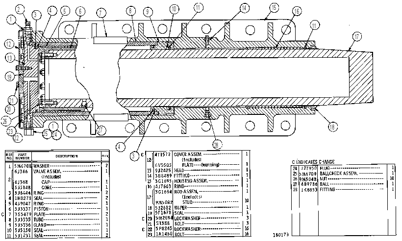 Подвеска передняя 9J5476 CAT