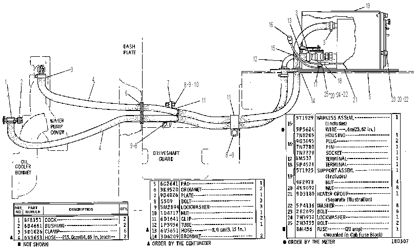 HEATER & MOUNTING GP 5T2016 CAT
