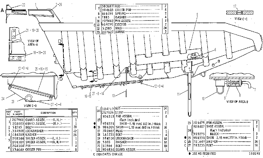 BODY GP-EXPORT 6G2070 CAT