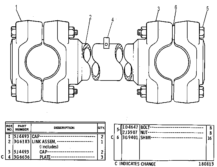 LINK GP 9J2585 CAT