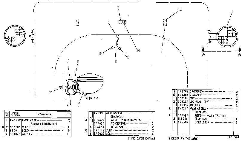 LIGHTING GP-2 LAMP 4V0340 CAT