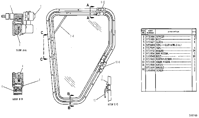 PANEL GROUP 6H2890 CAT