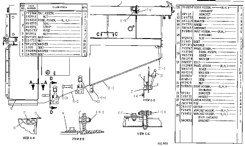 Капот с защитой 7V0120 CAT