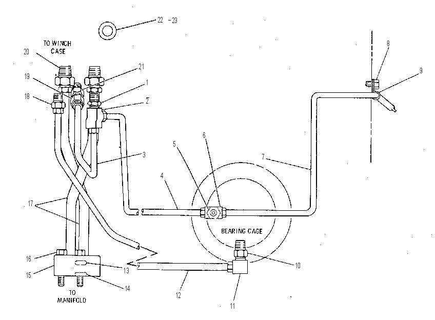 LINES GP-WINCH 7G1265 CAT