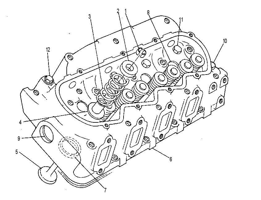 CYLINDER HEAD GROUP 2W6221 CAT