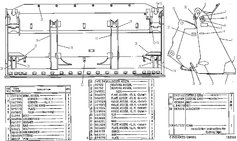 MULTI-PURPOSE BUCKET GROUP 5V7273 CAT