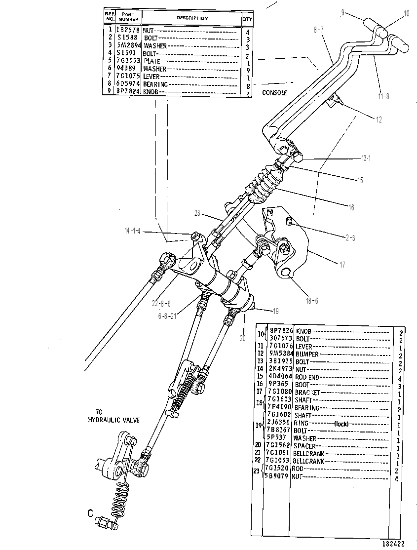 CONTROL GP-STEER CLUTCH & BRK 9G1328 CAT
