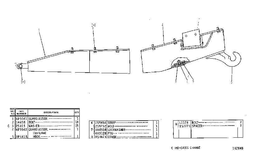 Защита картера 6P3219 CAT