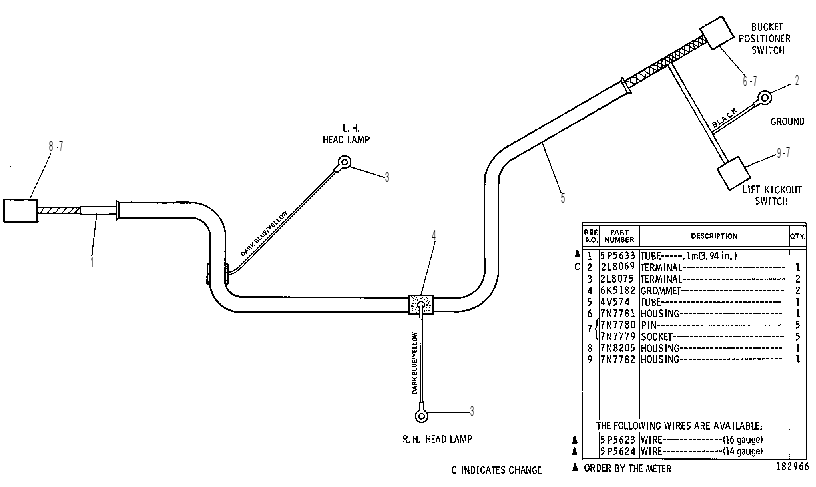 Жгут проводов 7V2978 CAT