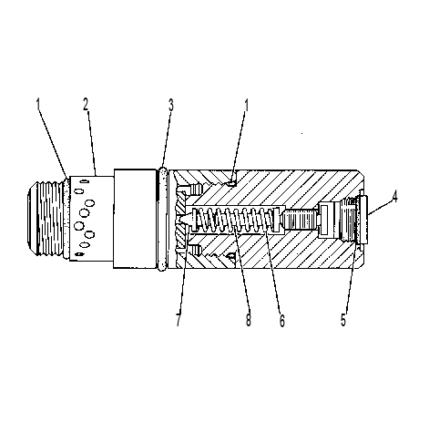 Клапан предохранительный 3G2669 CAT