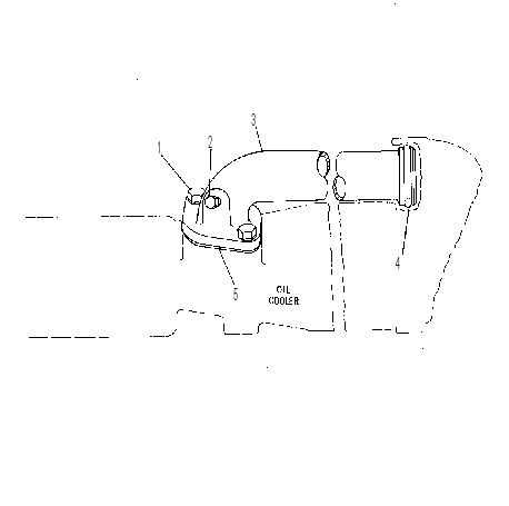 Трубопроводы водяные 4N7414 CAT