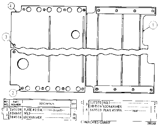 CRANKCASE GUARD GROUP 6K9500 CAT