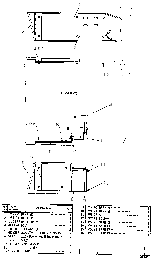 NOISE SUPPRESSION GROUP 1V5107 CAT