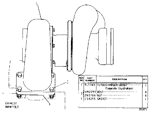 Турбокомпрессор 9L5802 CAT