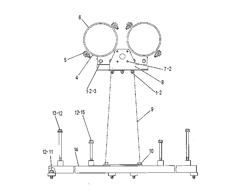 SUPPORT GP-VALVE & FILTER 8K1760 CAT