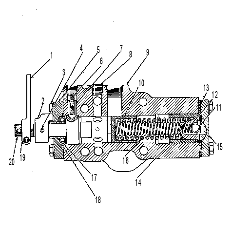 VALVE AS-SELECTOR 7L7310 CAT