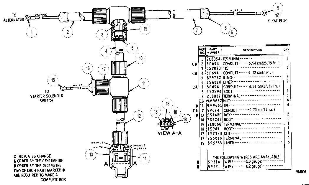 Жгут проводов 9S1933 CAT