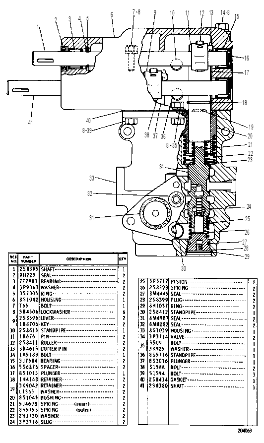 Распределительный клапан 3P3564 CAT