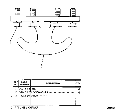 HOOK GP-FRONT PULL 6K4438 CAT