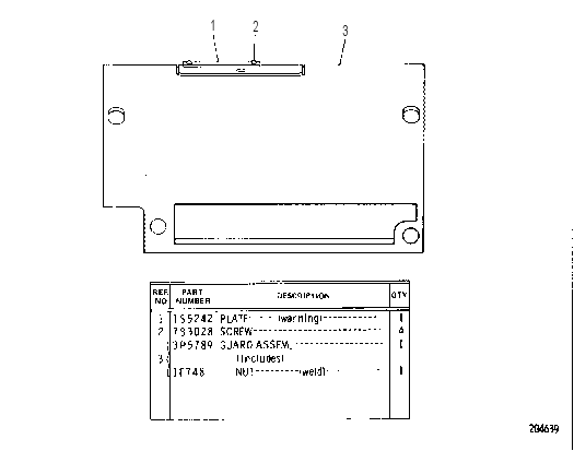 HYDRAULIC TRACK ADJUSTER GUARD GROUP 3P5780 CAT