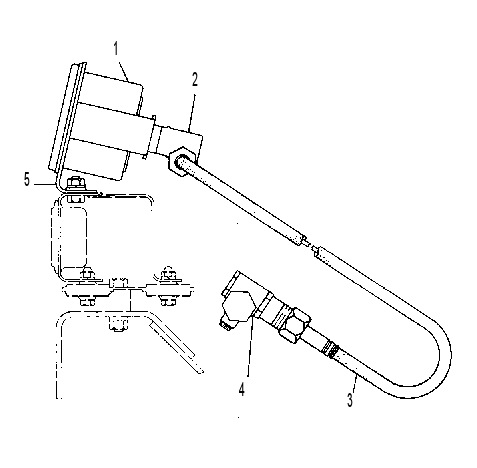 MOUNTING GP-TACHOMETER 2N5745 CAT