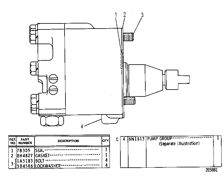 Насос топливоподкачивающий 4M9179 CAT