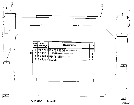 AIR CONDITIONER MODIFICATIONS GROUP 9K8826 CAT