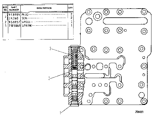 VALVE GP-GOVERNOR CUTOFF 3P4992 CAT