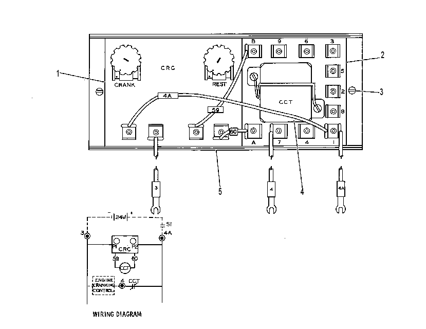 MODULE GP-CYCLE CRANKING 3N5568 CAT