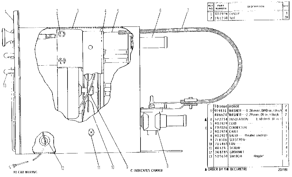 Отопитель 9D3180 CAT