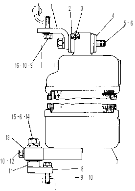 TRANSMISSION OIL COOLER GROUP 2P1671 CAT