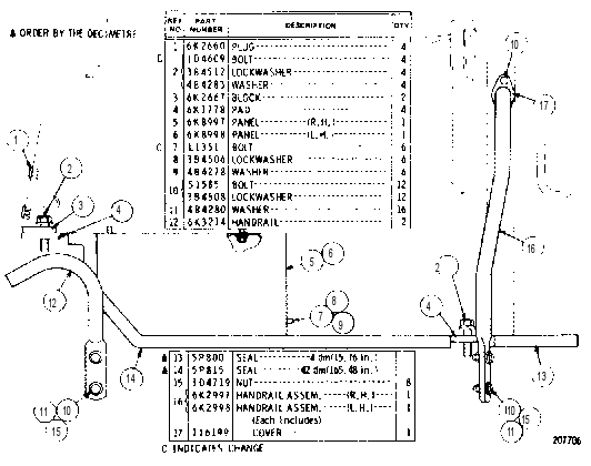 CAB MOUNTING GROUP 6K9025 CAT