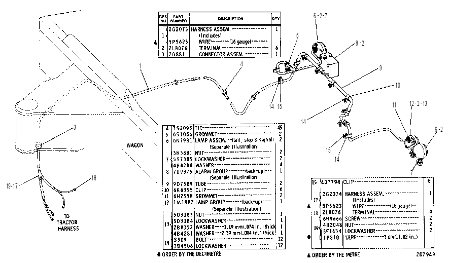 WIRING GROUP 2G2000 CAT